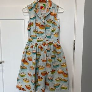 RARE Fervour Pie Dress ModCloth Size Small